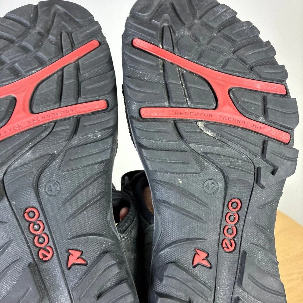 ECCO Yucatan Leather Sport Sandals Men's EU 42 US 8 Outdoors Gorpcore Hiking